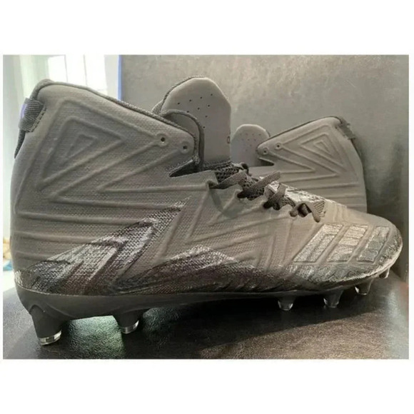 Adidas Freak X Carbon Mid Men's Football Cleats Triple Black Size 17 -NEW NO BOX - Picture 11 of 14